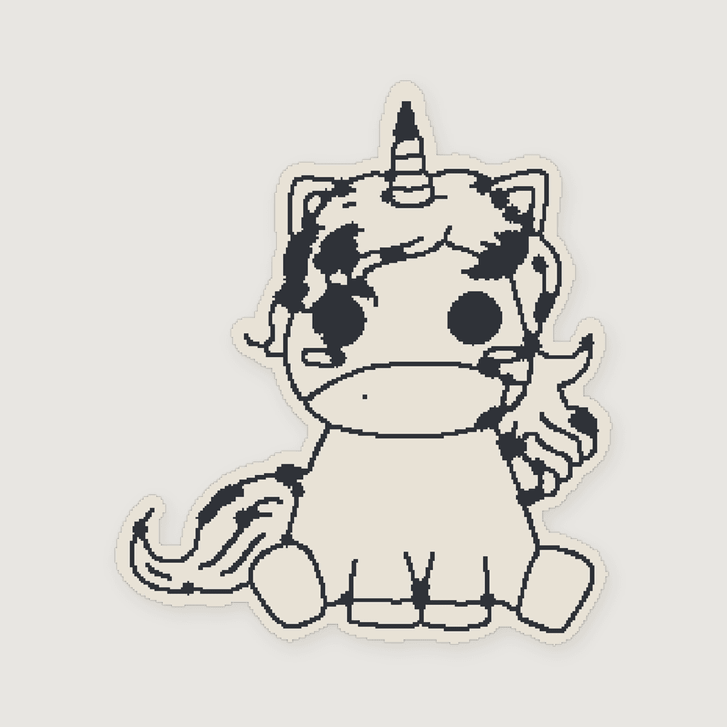 Paint-Your-Own Shaped Piece