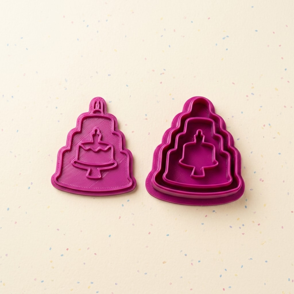 Birthday Cookie Stamp & Cutter Set — view 3