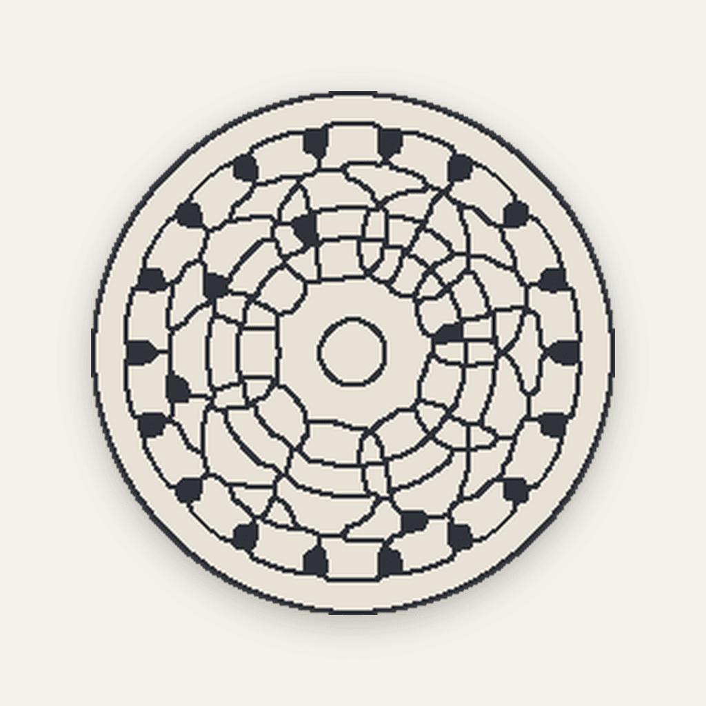 Paint-Your-Own Coaster 90 mm