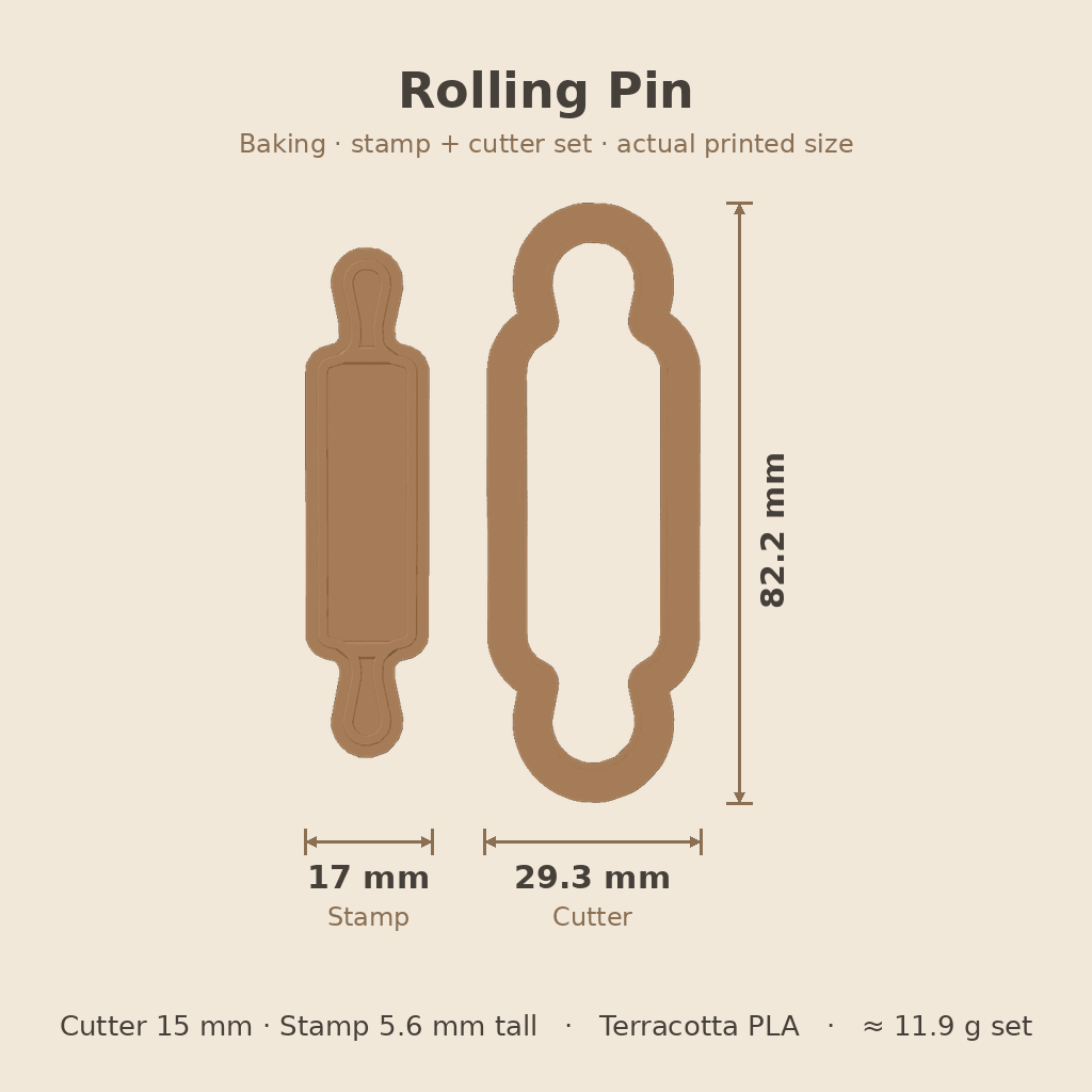 Baking Cookie Stamp & Cutter Set — view 6