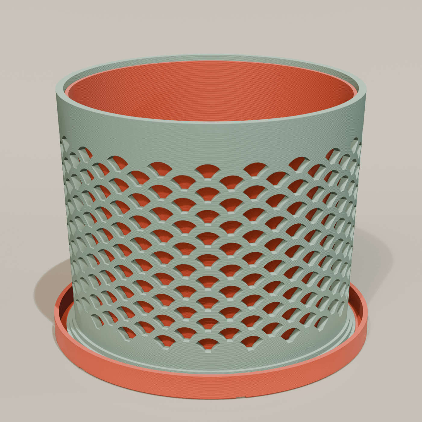 Ridge Planter Ø100 — view 2