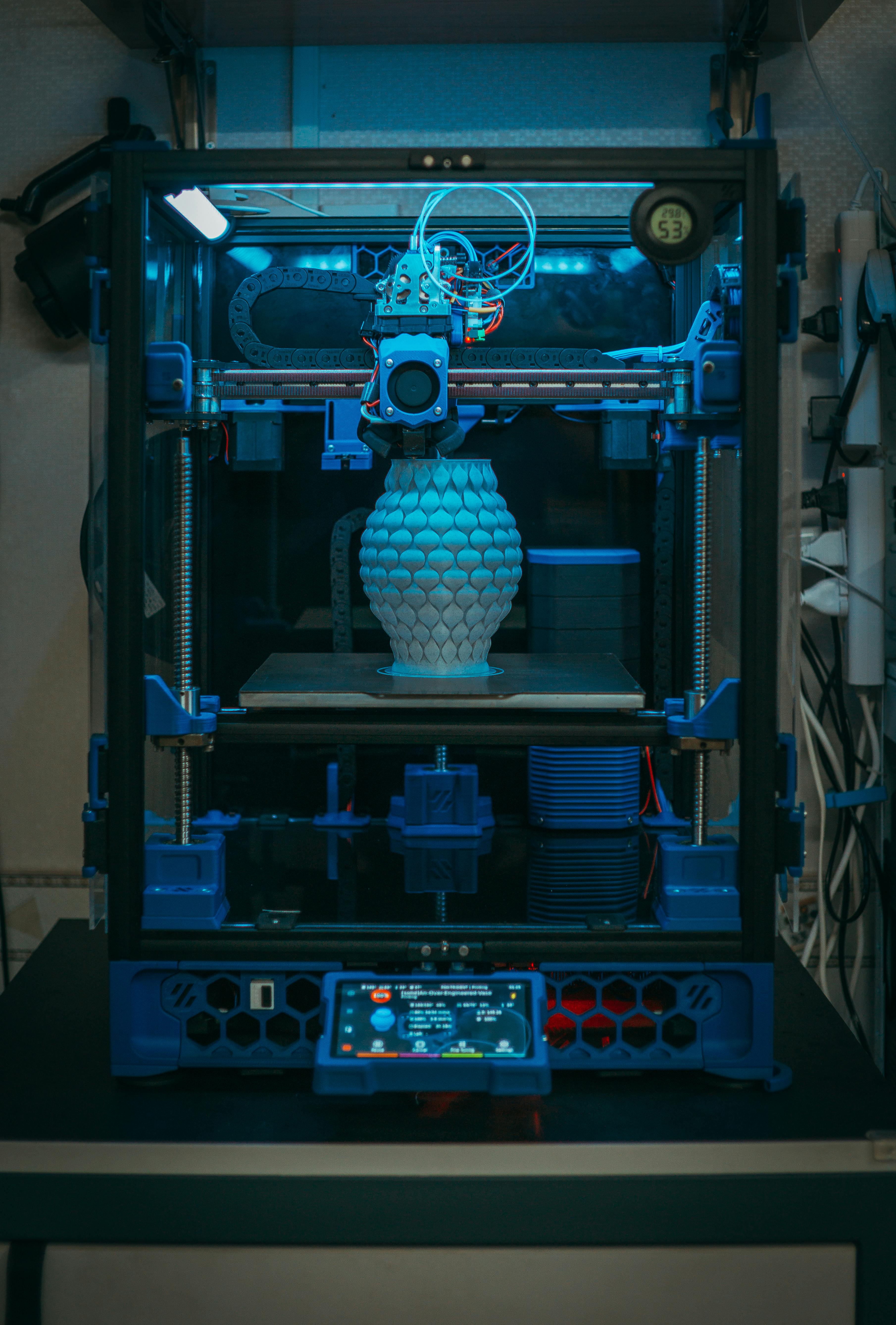 3D printer in action